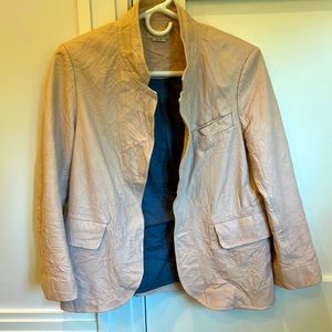 NEVER WORN Zadig Voltaire leather blazer